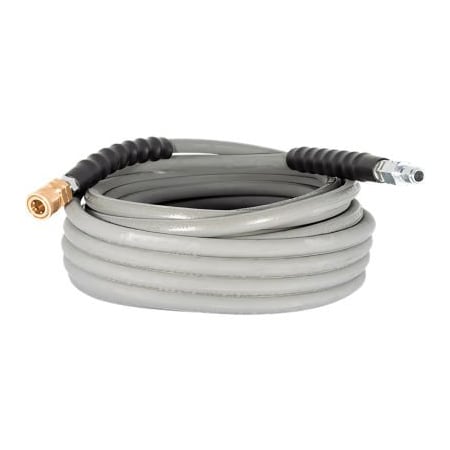 BE Hot & Cold Water Non-Marking Pressure Washer Hose, 50'L, 4000 PSI, 3/8